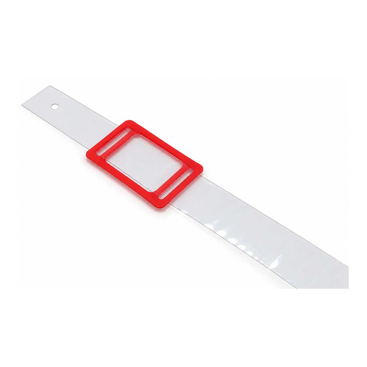 Set para calendario con visor rojo y tira plástica