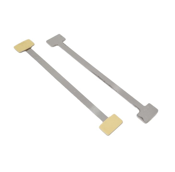 Wobbler de aluminio adhesivo para punto de venta