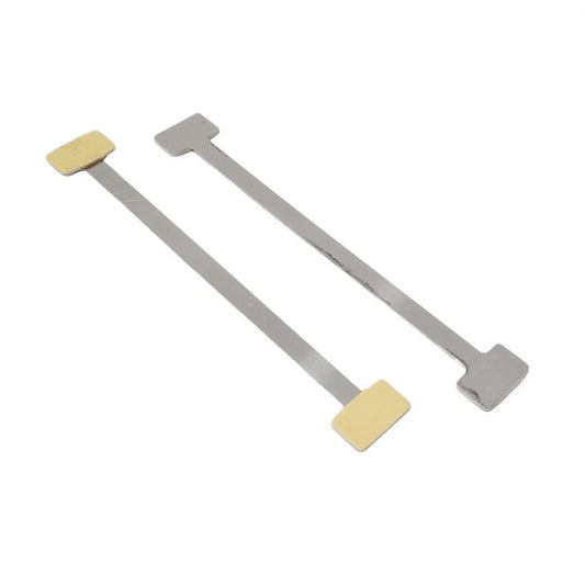 Wobbler de aluminio adhesivo para punto de venta