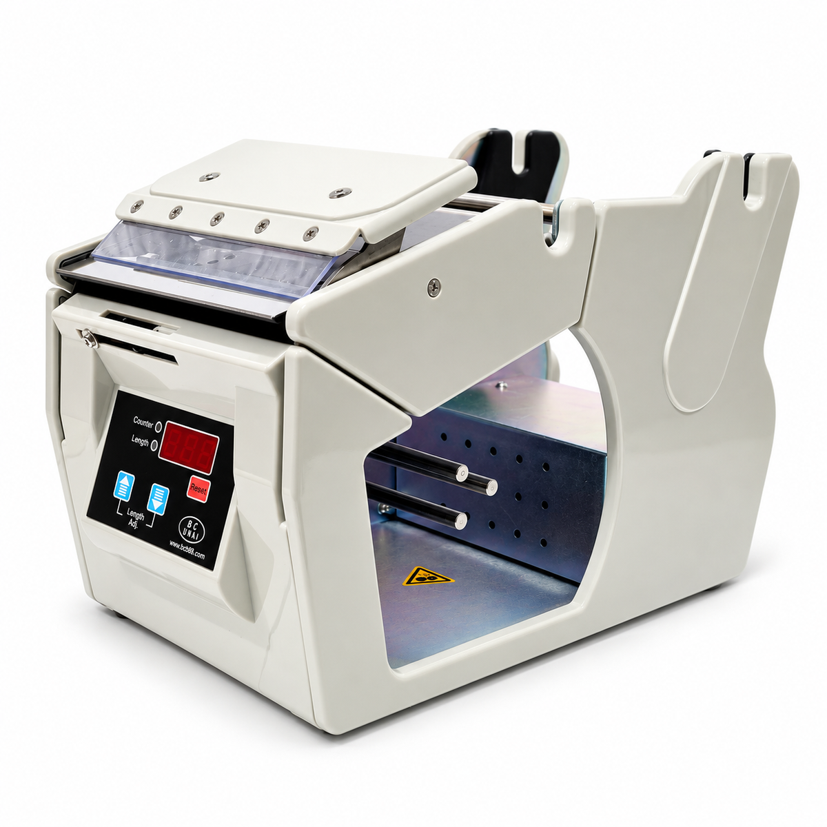 Dispensadora eléctrica de discos adhesivos